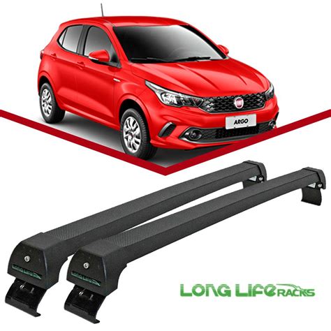 Rack Teto Bagageiro Fiat Argo Longlife Sports Aluminio