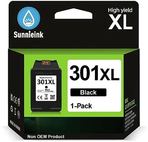 Sunnieink Black Ink Cartridge Ink Cartridges Remanufactured