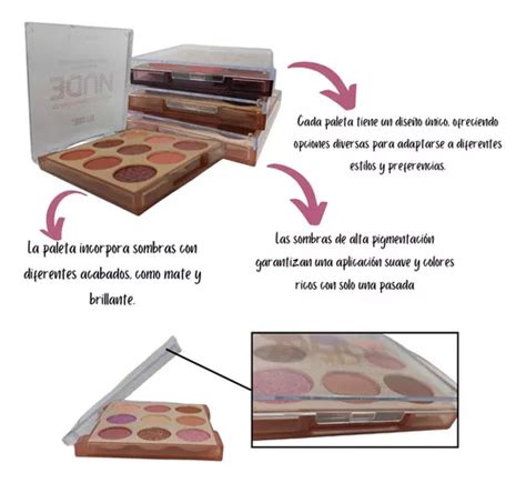 Paleta De Sombras Nude Kroma Space