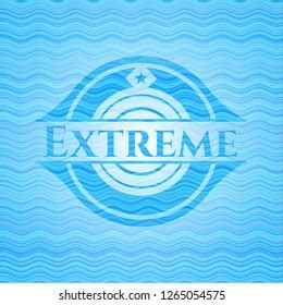 Extreme Water Concept Badge Stock Vector Royalty Free 1265054575