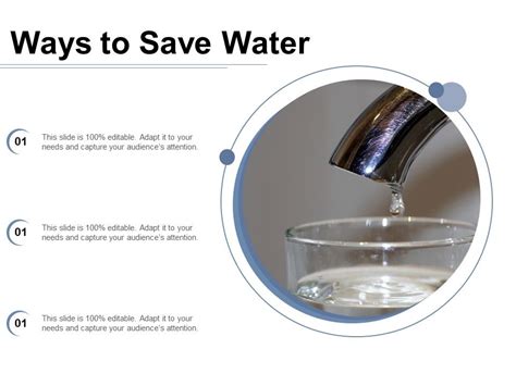 Ways To Save Water Ppt Powerpoint Presentation Icon Model Pdf