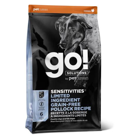 Go! Solutions Sensitivities Limited Ingredient Grain-Free Pollock ...