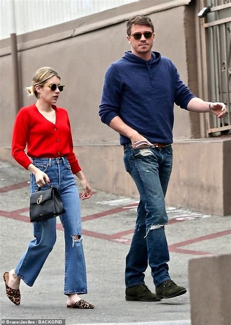 Emma Roberts And Garrett Hedlund Cut A Casual Figure As They Enjoy