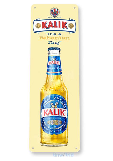 Kalik-Beer Sign D158 - TinWorld Liquor Signs, tinsign.com