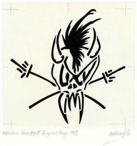 Metallica Scary Guy Logo - LogoDix