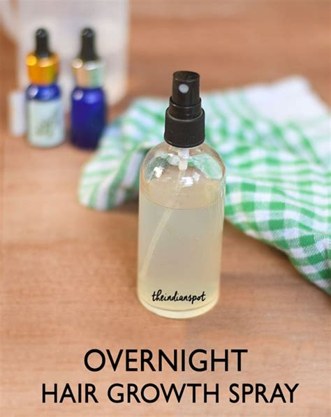 Homemade Overnight Hair Growth Spray