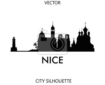 Nice Skyline Silhouette Vector Of Famous Places Posters For The Wall