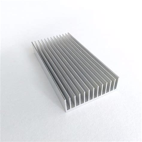 China Customized Custom Aluminum Heat Sink Extrusions For Electronic Components Manufacturers