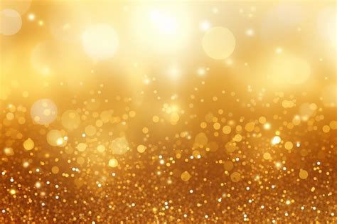 Premium Photo Shiny Golden Glitter Festive Background