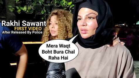 Rakhi Sawant First Video Interview After Being Released From Amboli