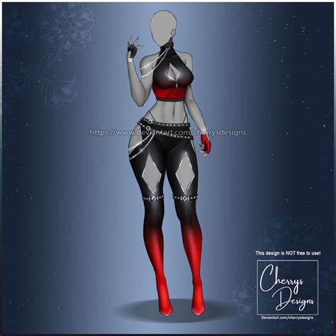 Closed 24h Auction Outfit Adopt 1747 By Cherrysdesigns On Deviantart