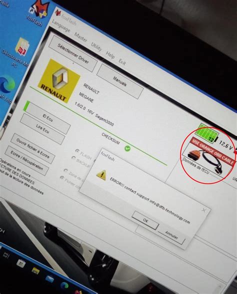 How To Solve Foxflash Unable To Read Renault Sagem S