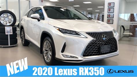 2020 Lexus Rx350 Eminent White Pearl In Depth Video Walk Around Youtube