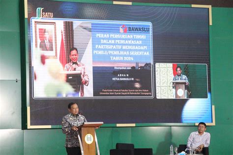 Ketua Bawaslu Ri Beri Kuliah Umum Di Uin Satu Tulungagung Uin Sayyid