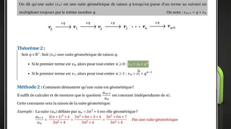 comment calculer la raison d une suite arithmétique