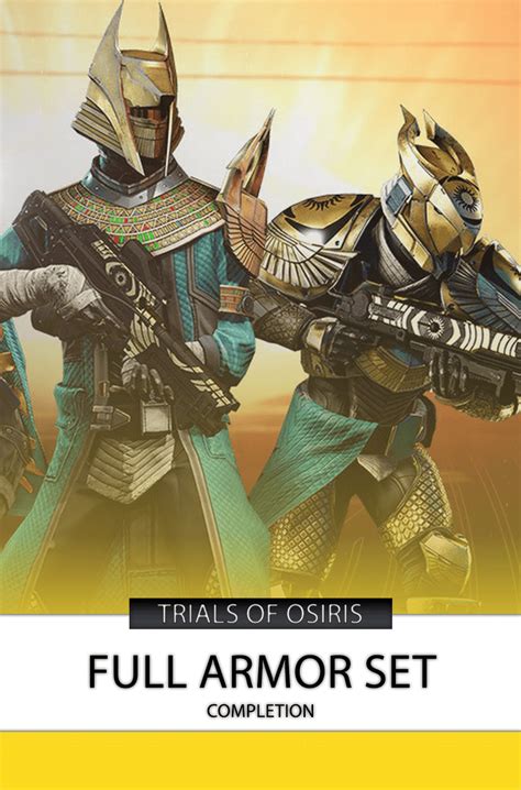 Trials Of Osiris Full Armor Set CarryKings