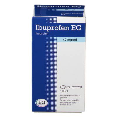 Ibuprofen EG 40 Mg Ml 100 Ml Farmaline Be