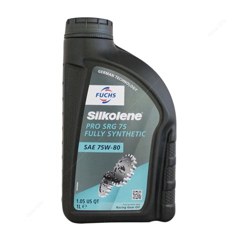 Silkolene PRO SRG 75 SAE 75W 80 Fully Synthetic Ester Racing Gear Oil