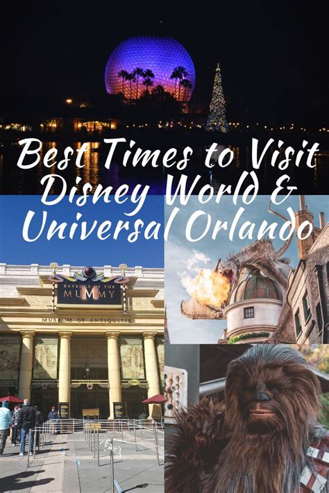 Best Times To Visit Disney World Universal Orlando Disney World