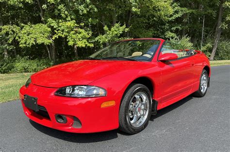 No Reserve K Mile Mitsubishi Eclipse Spyder Gs T Speed For