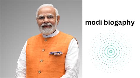 narendra modi biography family age political life
