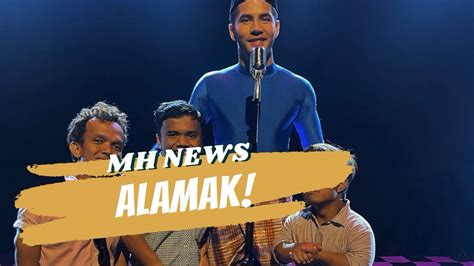 Penampilan Aliff Syukri Rakam Lagu Raya Baju Melayu Macam Sendat