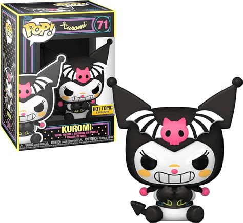 Funko Pop Kuromi Luz Negra Figura De Vinilo Exclusiva De Tema Caliente Juguetes