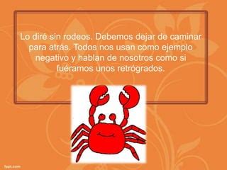 La Fabula De Los Cangrejos PPT