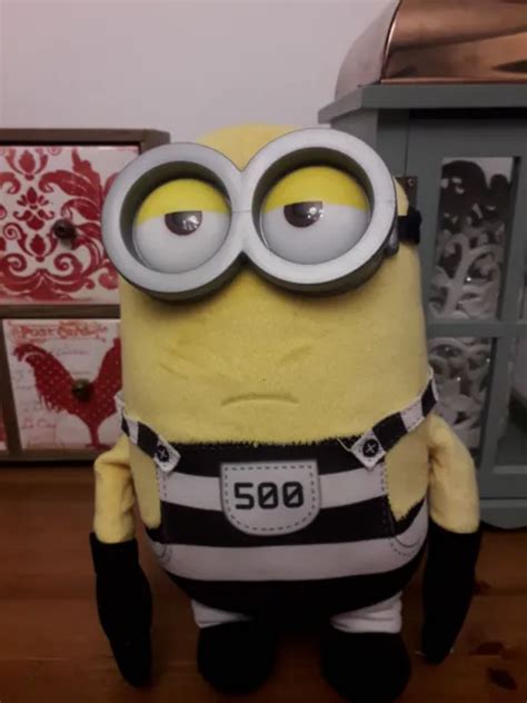 DESPICABLE ME 3 Prison Minion Soft Toy Jailbreak 10 Plush 500 Mel