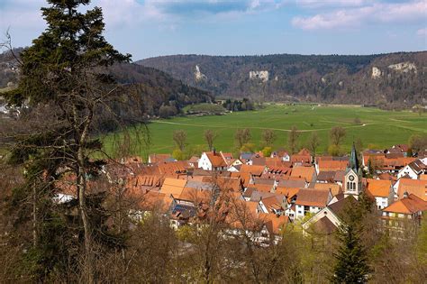 Fridingen An Der Donau View From The License Image 71390680