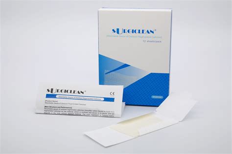 Surgiclean Absorbable Gauze Oxidized Regenerated Cellulose 5 8 Cm Stop