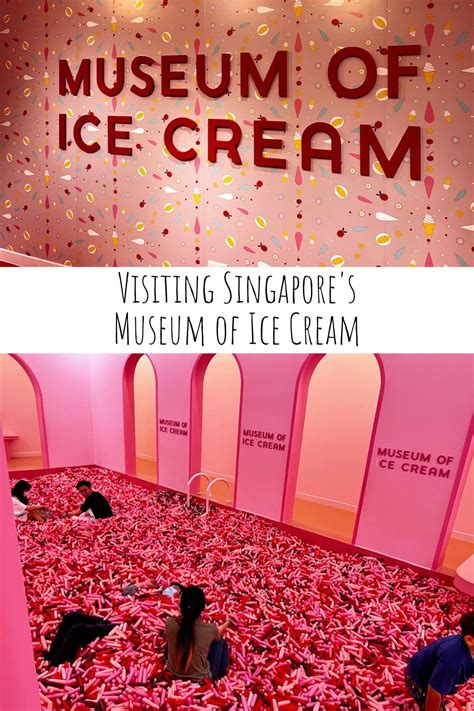 Visiting the Singapore Museum of Ice Cream