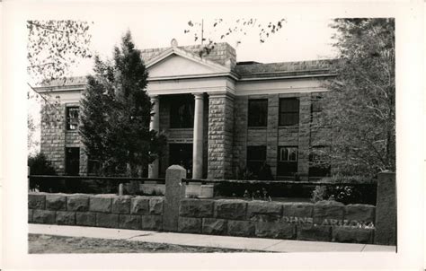 Image Download Apache County Courthouse St Johns Az Postcard