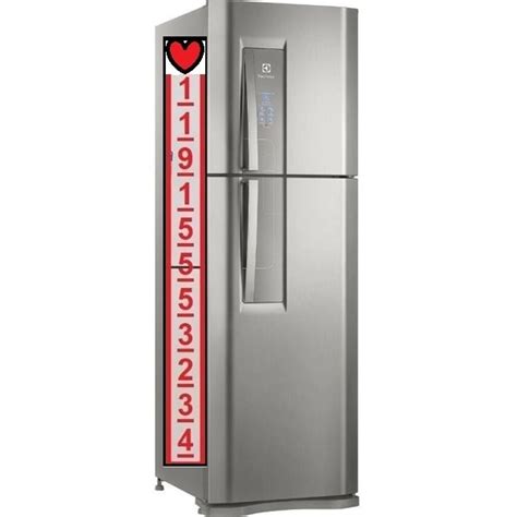 Geladeira 402 Litros Inox Duplex Df44s Frost Free Top Freezer