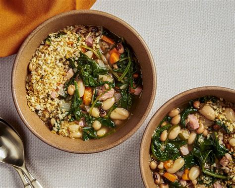 This beans and greens soup recipe makes a homey, hearty meal - The ...