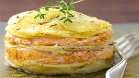 Millefeuille De Pommes De Terre Au Saumon Une Entr E Festive La