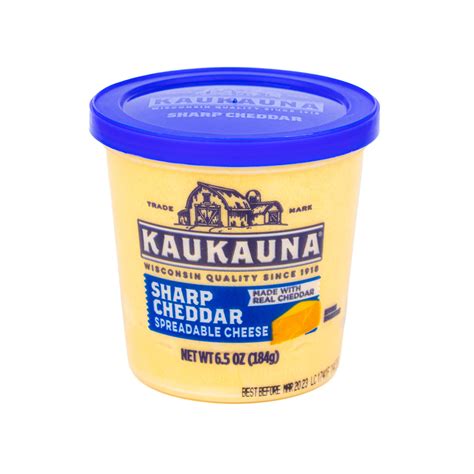 Kaukauna Sharp Cheddar Cup Marin Cheese