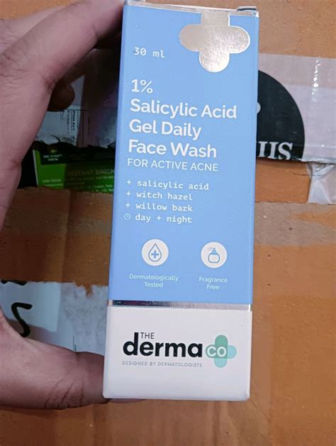 Face Wash The Derma Co Salicylic Acid Gel Face Wash Freeup