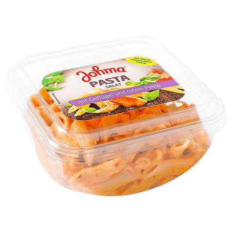 Johma Pasta Salat mit Geflügel und rotem Pesto 350g bei REWE online