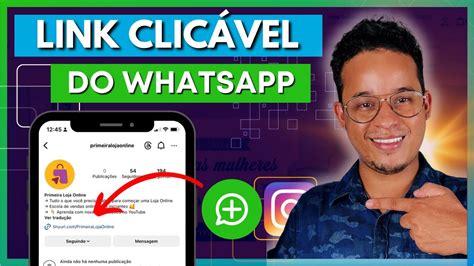 COMO CRIAR LINK DO WHATSAPP NO INSTAGRAM Saiba Como Criar Um Link