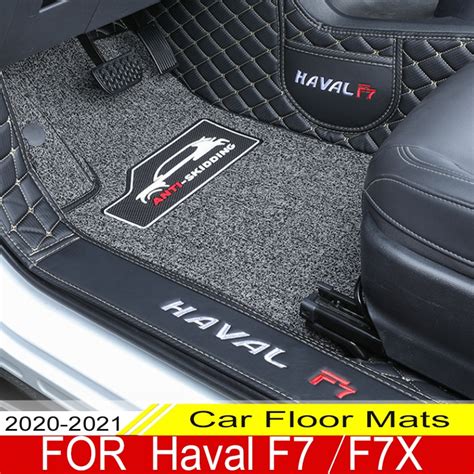 Esteiras Do Assoalho Carro Para Haval F F X Dupla Camada