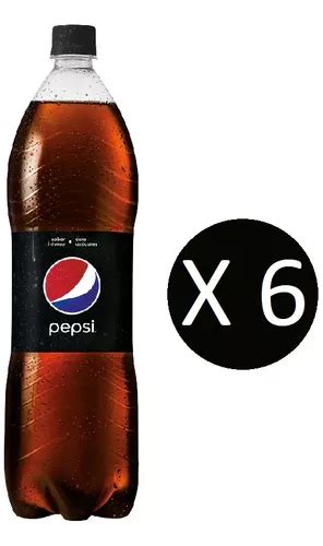 Refresco Pepsi Black Botella Litros Pack X Cuotas Sin Inter S