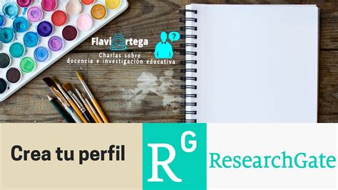 Cómo crear una cuenta en ResearchGate YouTube