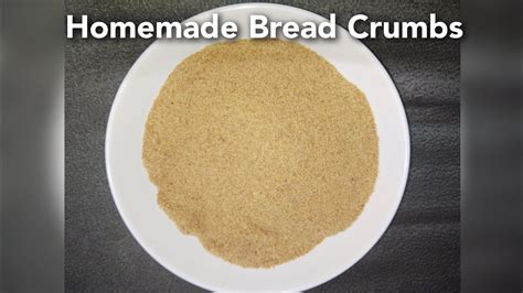 How To Make Bread Crumbs At Home Easy Bread Crumbs Recipe Shubhadasrecepies Youtube