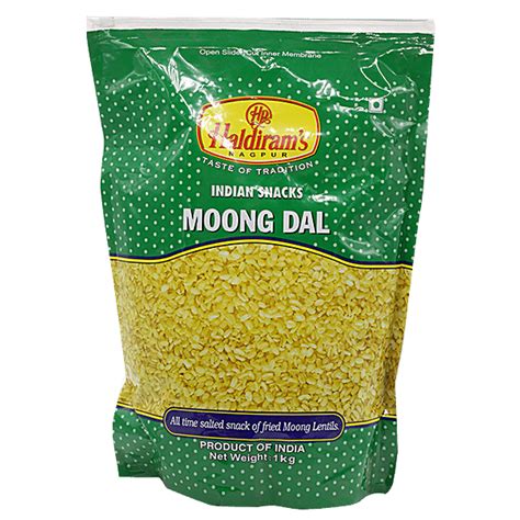 Buy Haldirams Namkeen Moong Dal 1 Kg Pouch Online At Best Price Of Rs