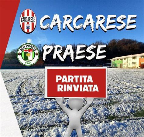 Promozione A Il Maltempo Ferma Anche Carcarese Praese Ufficiale Il