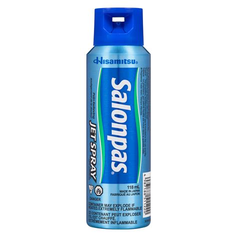 Salonpas Pain Relieving Jet Spray, 118 ml - WeShine.ca | Health & Beauty | Personal Care ...