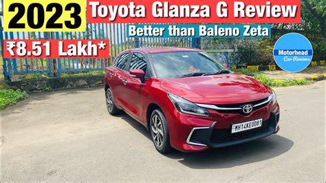 Toyota Glanza 2023 G Second Top Model Most Detailed Review 2023