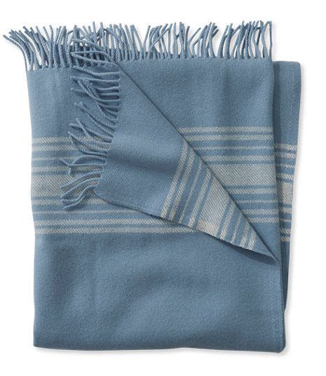 Washable Wool Throw Striped Blankets And Throws At Llbean Wool Throw Striped Blankets