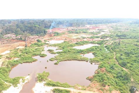 In the Congo rainforest, gold mining is killing forests and communities